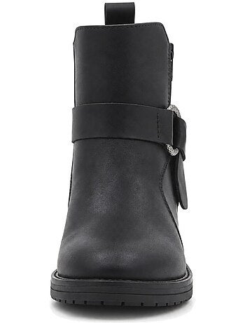 Botin casual cuero purapiel