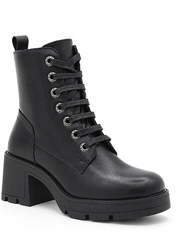 Botin casual cuero purapiel