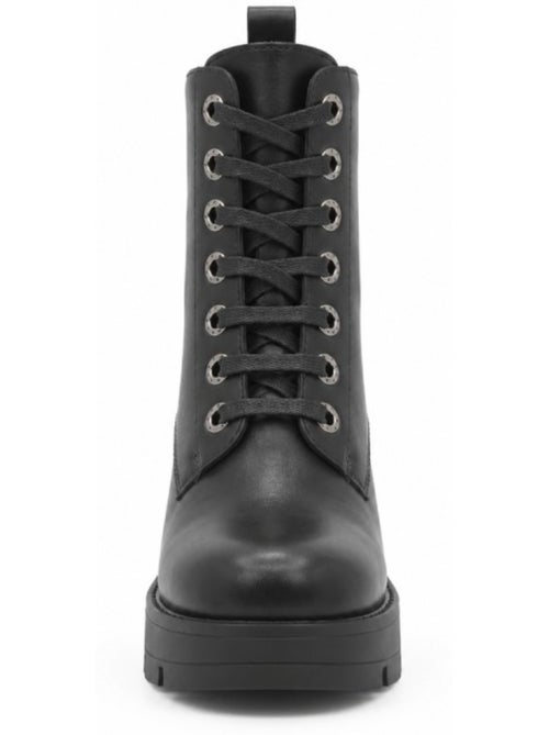 Botin casual cuero purapiel - Kiabi