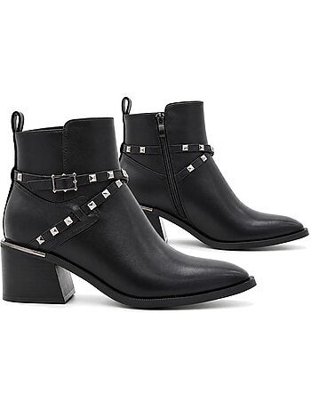 Botin casual cuero purapiel