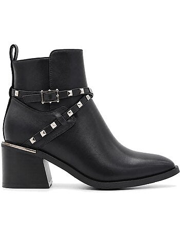 Botin casual cuero purapiel