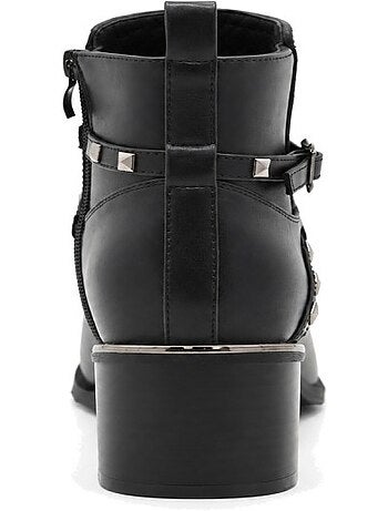 Botin casual cuero purapiel