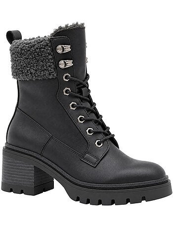 Botin casual cuero purapiel