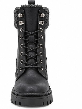 Botin casual cuero purapiel