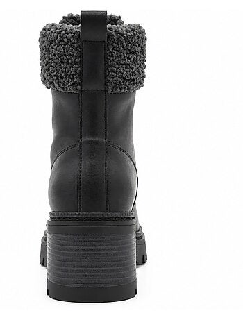Botin casual cuero purapiel
