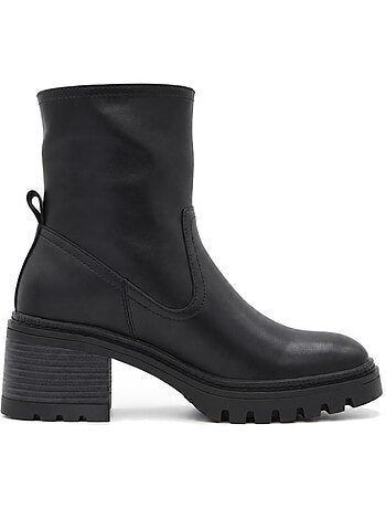 Botin casual cuero purapiel