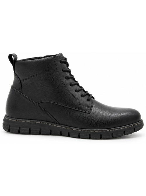Botin casual cuero purapiel - Kiabi Botin casual cuero purapiel - Kiabi