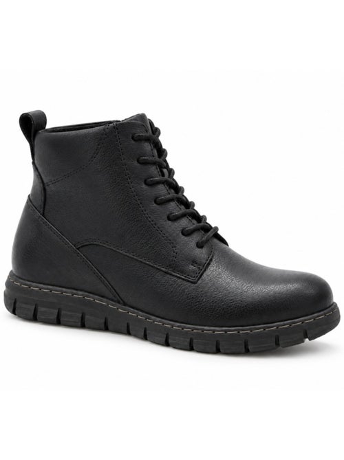 Botin casual cuero purapiel - Kiabi Botin casual cuero purapiel - Kiabi