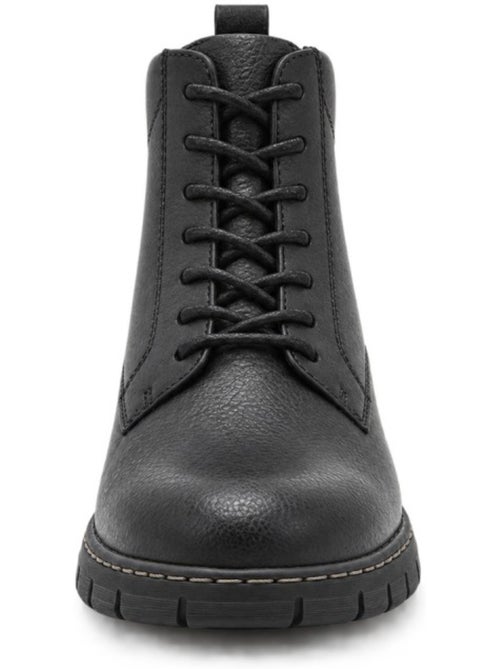 Botin casual cuero purapiel - Kiabi Botin casual cuero purapiel - Kiabi