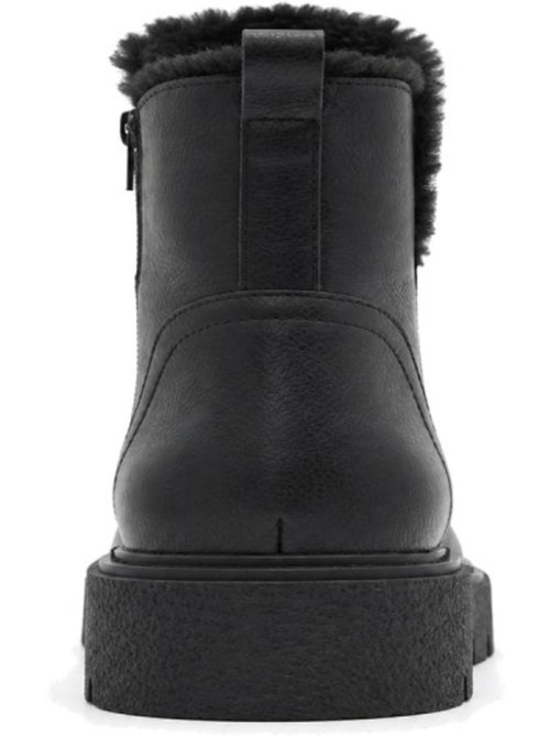 Botin casual cuero purapiel - Kiabi Botin casual cuero purapiel - Kiabi