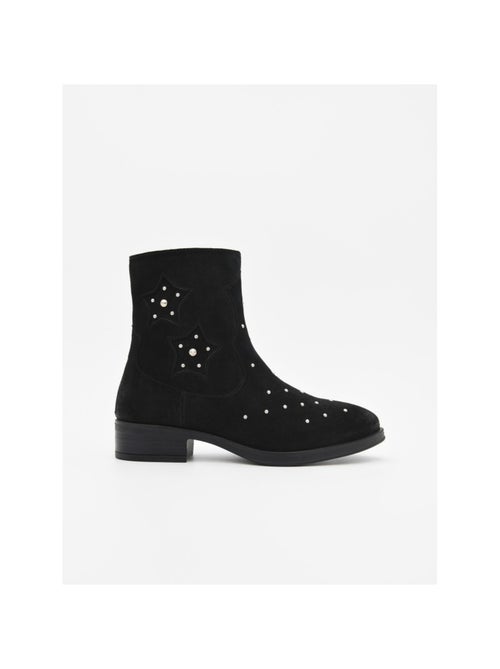 Botin Casual Cuero Purapiel - Kiabi Botin Casual Cuero Purapiel - Kiabi