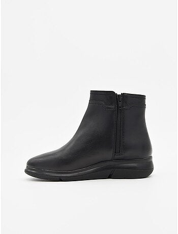 Botin Casual Cuero Purapiel