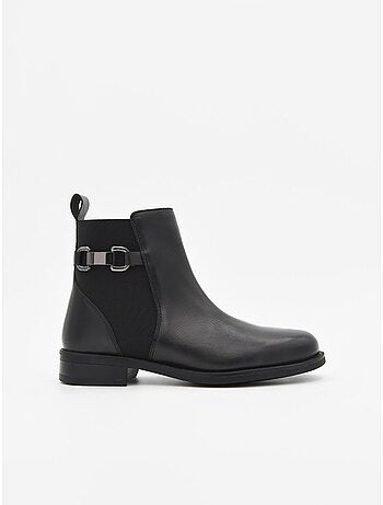 Botin Casual Cuero Purapiel