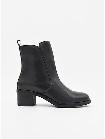 Botin Casual Cuero Purapiel