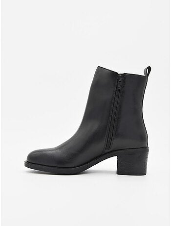 Botin Casual Cuero Purapiel