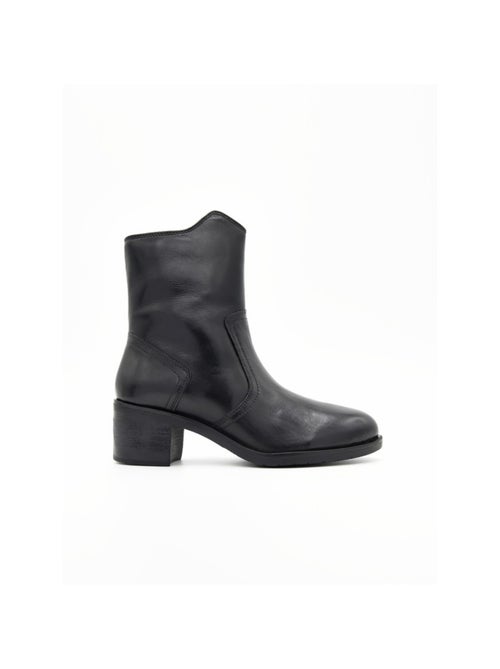 Botin Casual Cuero Purapiel - Kiabi