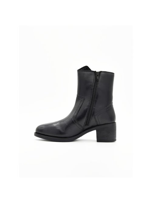 Botin Casual Cuero Purapiel - Kiabi