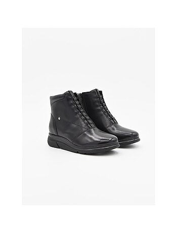 Botin casual cuero purapiel