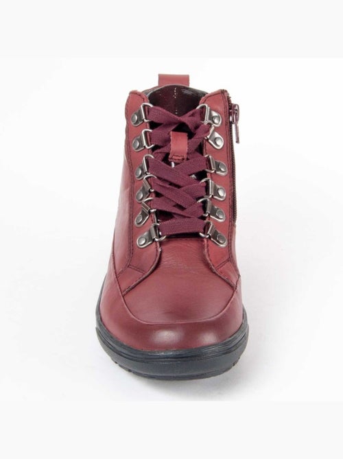 Botin Casual Cuero Purapiel - Kiabi