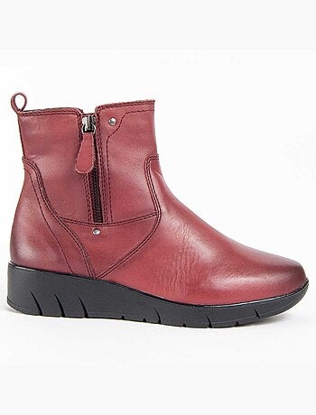 Botin Casual Cuero Purapiel