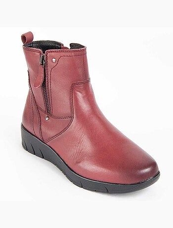 Botin Casual Cuero Purapiel