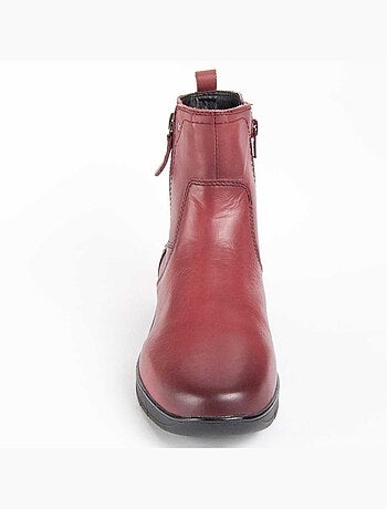 Botin Casual Cuero Purapiel