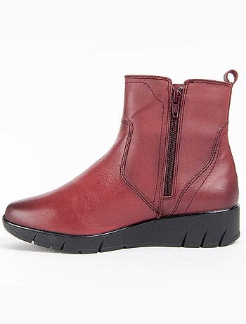 Botin Casual Cuero Purapiel