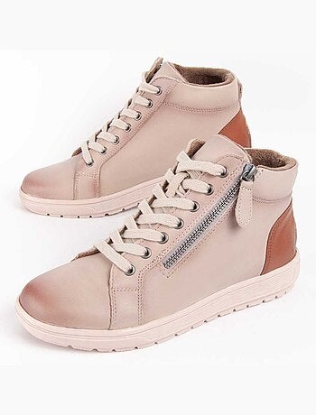 Botín Casual De Piel Para Mujer. Purapiel Botilina