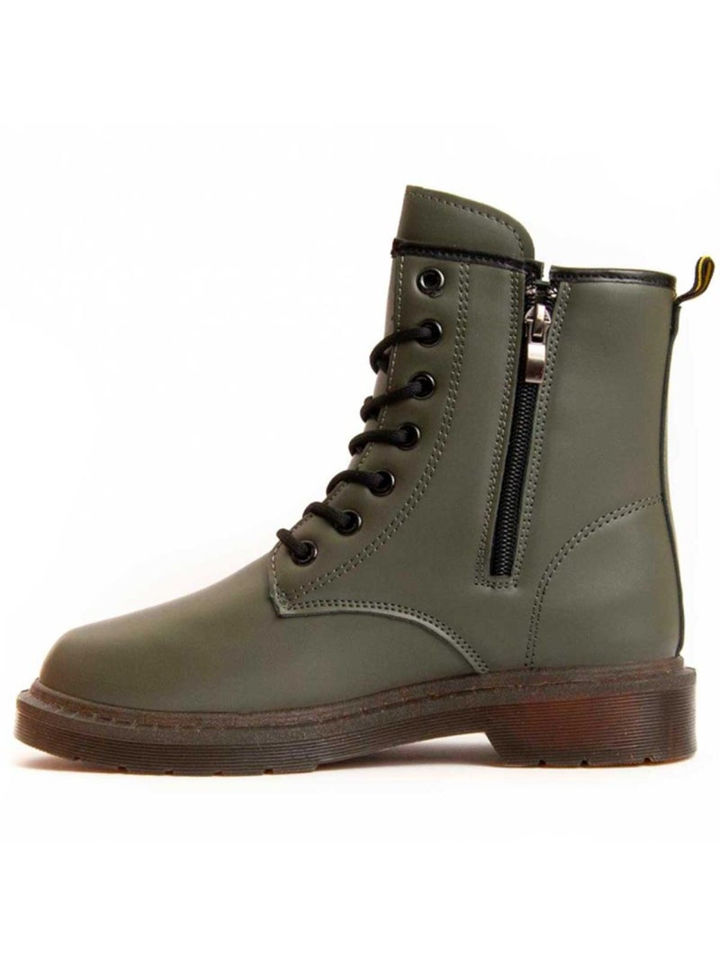 Botín Casual Para Mujer.  Montevita  Milisport Verde - Kiabi