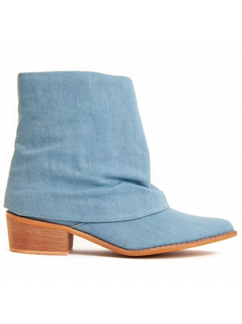 Botin Casual Sintetico Montevita Azul - Kiabi
