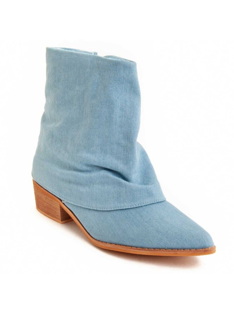 Botin Casual Sintetico Montevita Azul - Kiabi