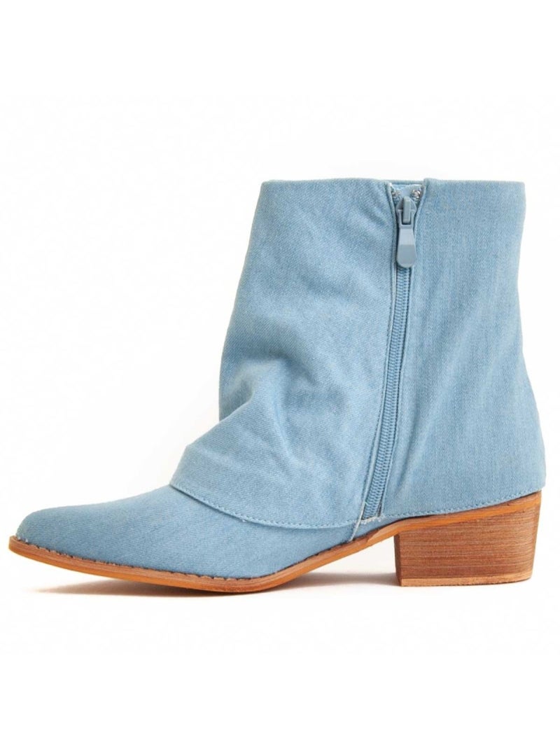 Botin Casual Sintetico Montevita Azul - Kiabi