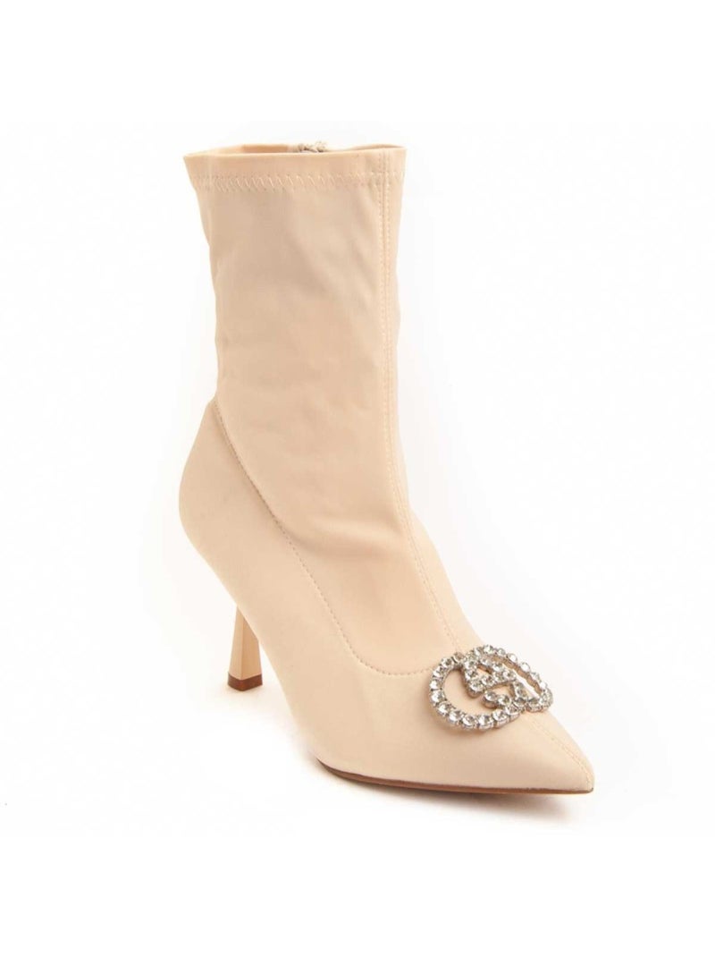 Botin Casual Sintetico Montevita Beige - Kiabi