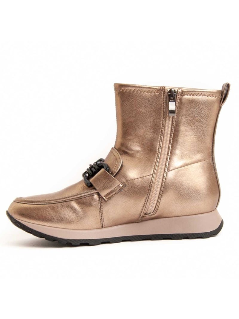 Botin Casual Sintetico Montevita Dorado/Oro - Kiabi