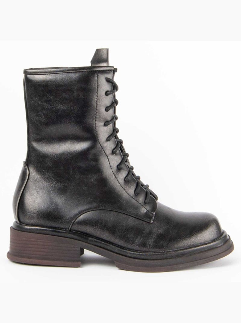 Botin Casual Sintetico Montevita Gris - Kiabi