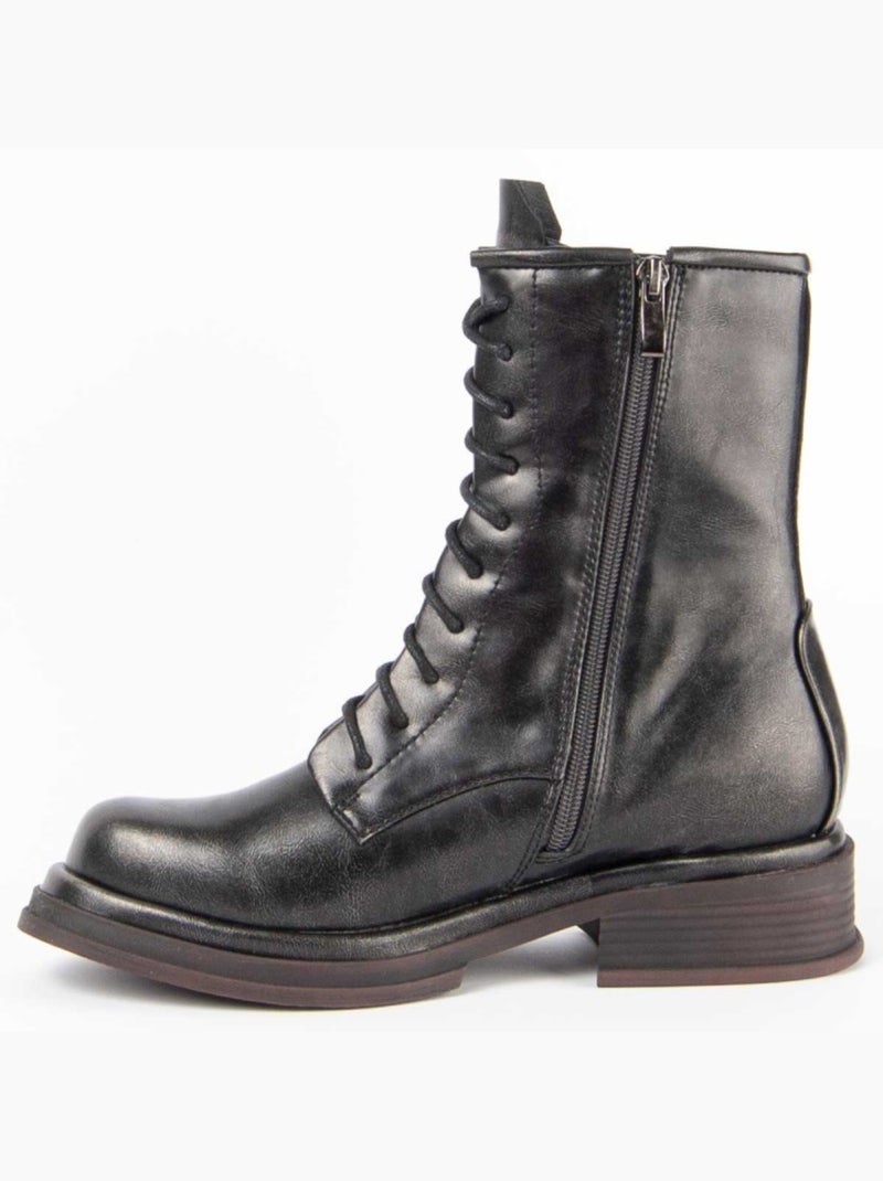 Botin Casual Sintetico Montevita Gris - Kiabi
