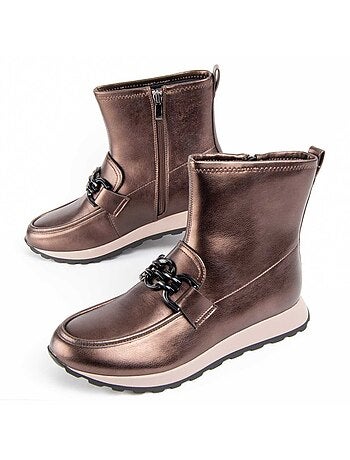 Botin Casual Sintetico Montevita