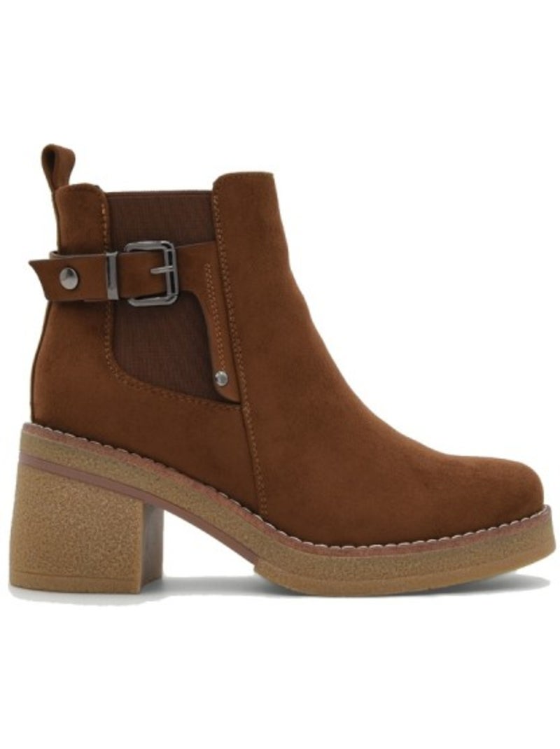 Botin casual sintetico montevita Marrón - Kiabi