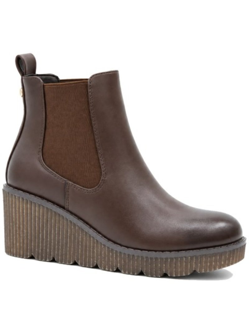 Botin casual sintetico montevita Marrón - Kiabi