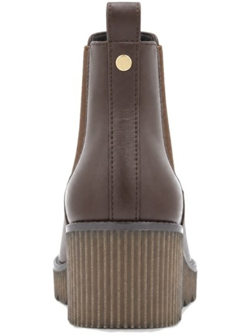 Botin casual sintetico montevita Marrón - Kiabi