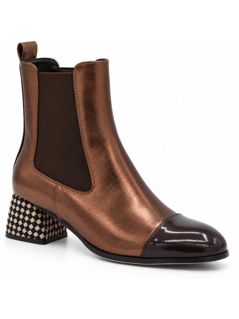 Botin casual sintetico montevita Marrón - Kiabi