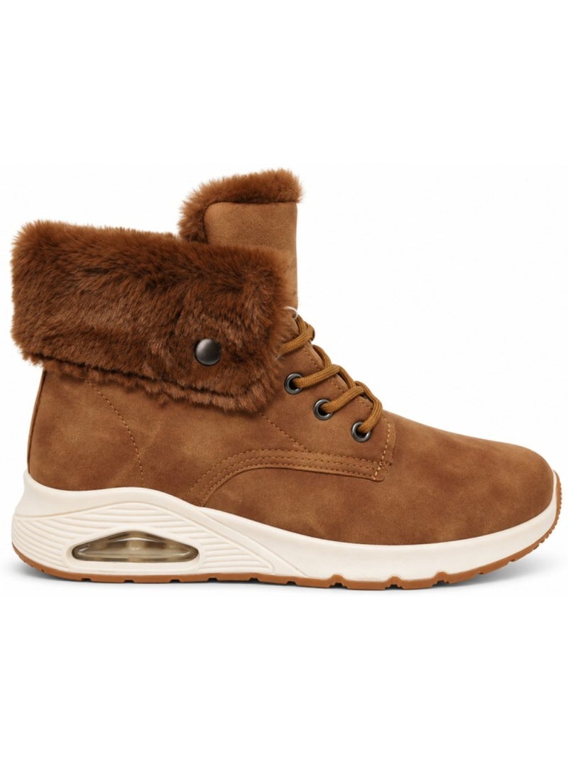 Botin casual sintetico montevita Marrón - Kiabi