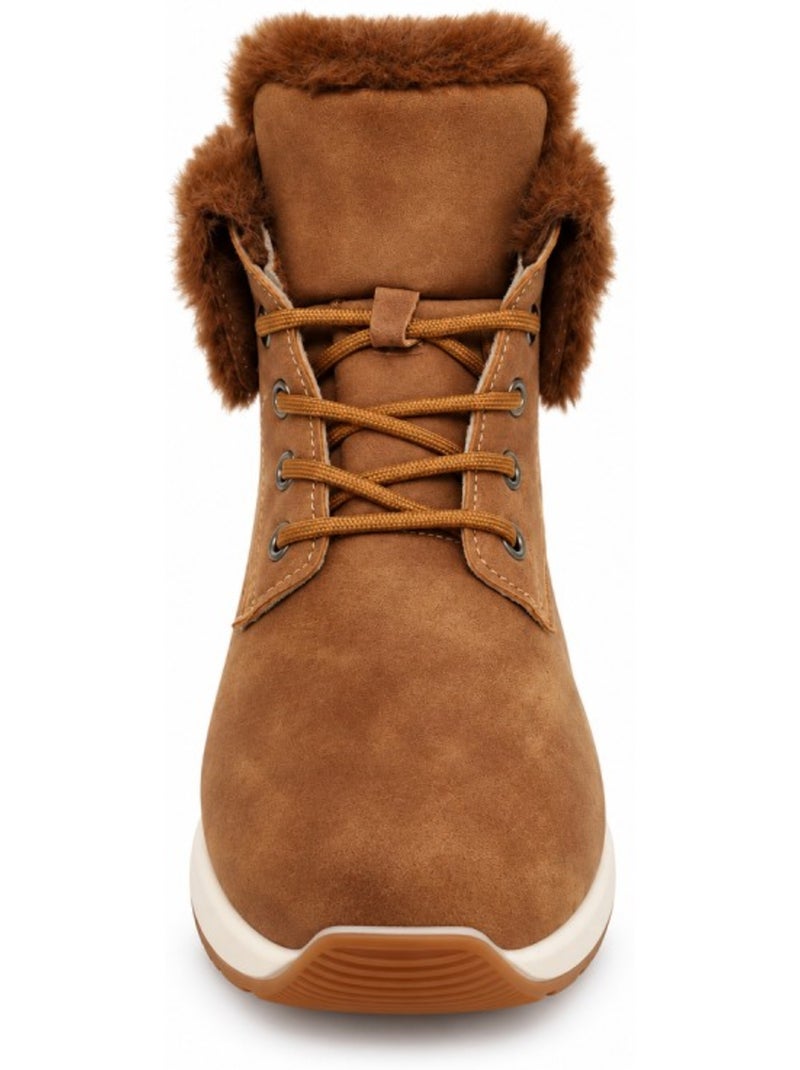 Botin casual sintetico montevita Marrón - Kiabi
