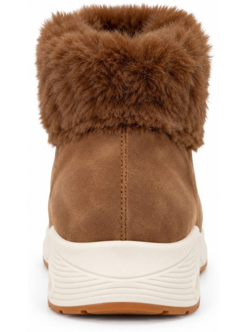 Botin casual sintetico montevita Marrón - Kiabi