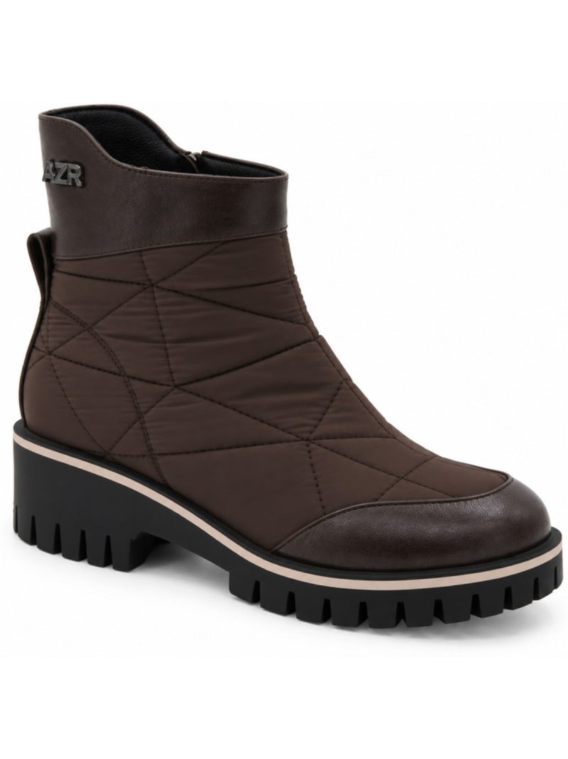 Botin casual sintetico montevita Marrón - Kiabi