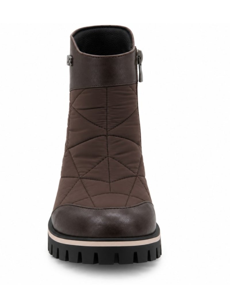 Botin casual sintetico montevita Marrón - Kiabi