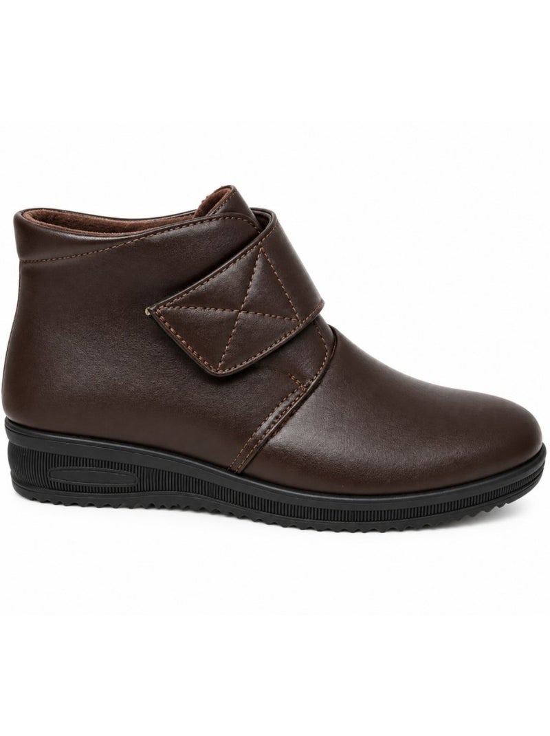 Botin casual sintetico montevita Marrón - Kiabi