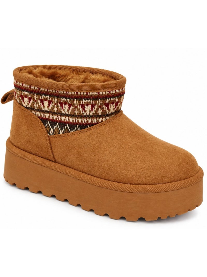 Botin casual sintetico montevita Marrón - Kiabi