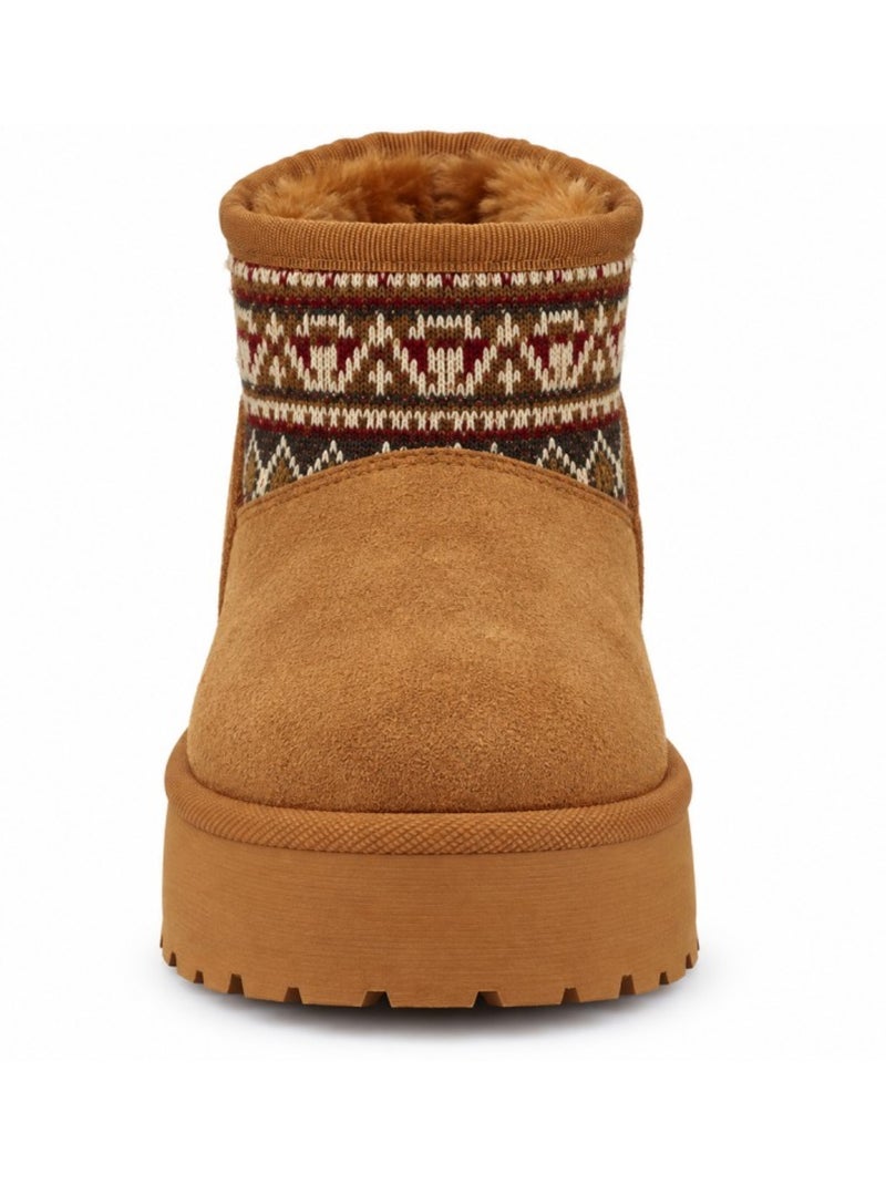 Botin casual sintetico montevita Marrón - Kiabi