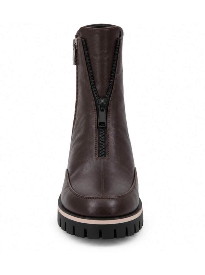 Botin casual sintetico montevita Marrón - Kiabi
